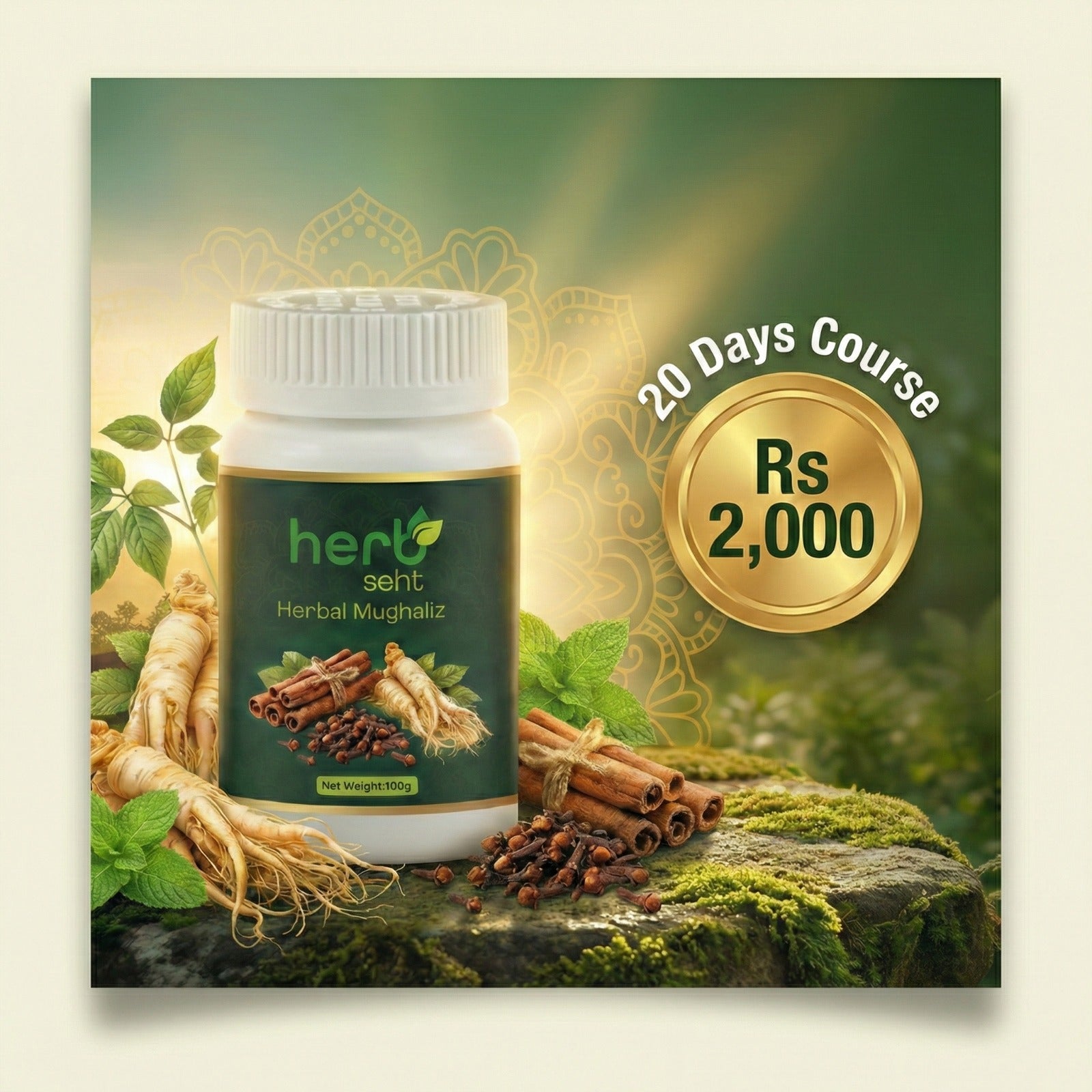 Herbal Mughaliz Powder